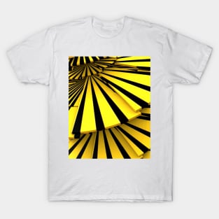 Yellow/Black Abstract T-Shirt